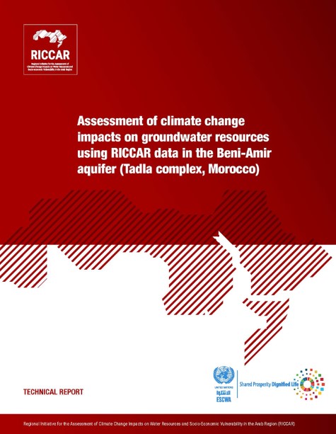 Assessment of climate change impacts on groundwater resources using RICCAR data in the Beni-Amir aquifer (Tadla complex, Morocco)